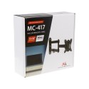 MACLEAN UCHWYT DO TELEWIZORA LUB MONITORA MAX. VESA 100X100, 13-32", 30KG, CZARNY MC-417 Maclean