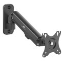 MACLEAN UCHWYT NAŚCIENNY MONITORA 17"-27" SPRĘŻYNA GAZOWA MAX 7KG MC-458 Maclean