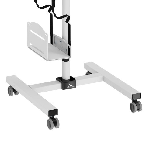 MACLEAN WÓZEK STAND PROFESJONALNY, MOBILNE STANOWISKO KOMPUTEROWE NA KÓŁKACH, MAX 17"-32", MAX 20KG MC-793 W Maclean MACLEAN WÓZEK STAND PROFESJONALNY, MOBILNE STANOWISKO KOMPUTEROWE NA KÓŁKACH, MAX 17"-32", MAX 20KG MC-793 W Maclean