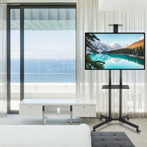 TECHLY STOJAK MOBILNY TV LED/LCD 37-70 CALI 50KG 2 TECHly TECHLY STOJAK MOBILNY TV LED/LCD 37-70 CALI 50KG 2 TECHly