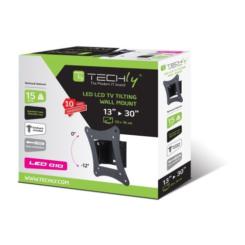 TECHLY UCHWYT ŚCIENNY TV LED/LCD 13-30 CALI 15KG U TECHly TECHLY UCHWYT ŚCIENNY TV LED/LCD 13-30 CALI 15KG U TECHly