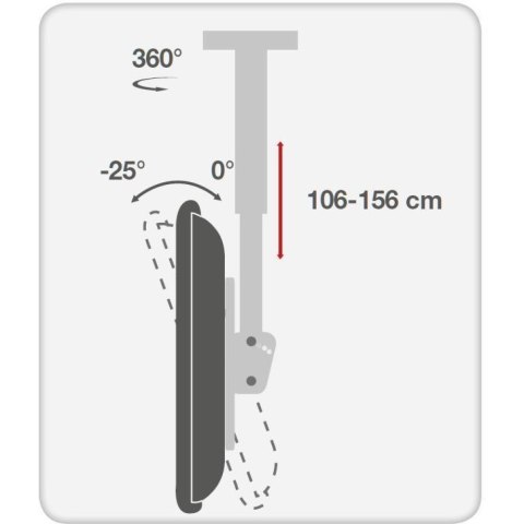 TECHLY UCHWYT SUFITOWY TV LED/LCD 37-70 CALI 50KG TECHly TECHLY UCHWYT SUFITOWY TV LED/LCD 37-70 CALI 50KG TECHly