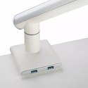 Uchwyt biurkowy gazowy do 1 monitora LED/LCD 17-32" L-19GD ART (2-9kg 2xUSB 3.0 PREMIUM ALU) ART