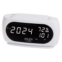 Budzik ADLER AD 1186 white Adler
