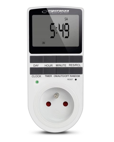 ESPERANZA ELEKTRONICZNY WYŁĄCZNIK CZASOWY EXPANSE ELA101 Esperanza ESPERANZA ELEKTRONICZNY WYŁĄCZNIK CZASOWY EXPANSE ELA101 Esperanza