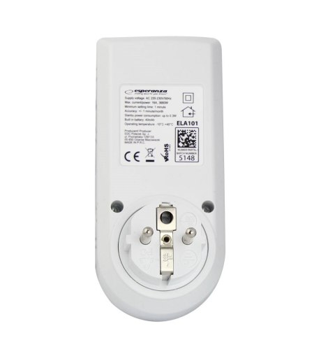 ESPERANZA ELEKTRONICZNY WYŁĄCZNIK CZASOWY EXPANSE ELA101 Esperanza ESPERANZA ELEKTRONICZNY WYŁĄCZNIK CZASOWY EXPANSE ELA101 Esperanza