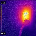 FLIR KAMERA TERMOWIZYJNA Z TECHNOLOGIĄ POPRAWY OBRAZU MSX WI-FI I ŁĄCZNOŚCIĄ W CHMURZE, 128X96PX, DO 300STC, FOV 53,6ST, C3-X FLIR