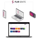 FLIR KAMERA TERMOWIZYJNA Z TECHNOLOGIĄ POPRAWY OBRAZU MSX WI-FI I ŁĄCZNOŚCIĄ W CHMURZE, 128X96PX, DO 300STC, FOV 53,6ST, C3-X FLIR