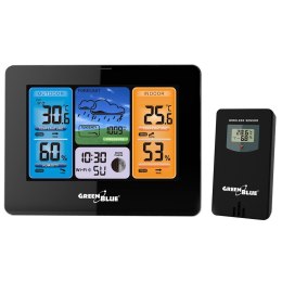 GREENBLUE STACJA POGODOWA WIFI, ZGODNA Z TUYA GB21 GreenBlue
