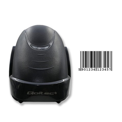QOLTEC CZYTNIK KODÓW KRESKOWYCH LASEROWY | 1D | USB | CZARNY Qoltec QOLTEC CZYTNIK KODÓW KRESKOWYCH LASEROWY | 1D | USB | CZARNY Qoltec