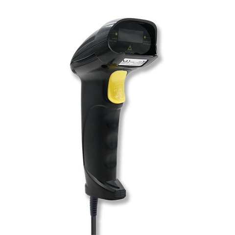 QOLTEC CZYTNIK KODÓW KRESKOWYCH LASEROWY | 1D | USB | CZARNY Qoltec QOLTEC CZYTNIK KODÓW KRESKOWYCH LASEROWY | 1D | USB | CZARNY Qoltec