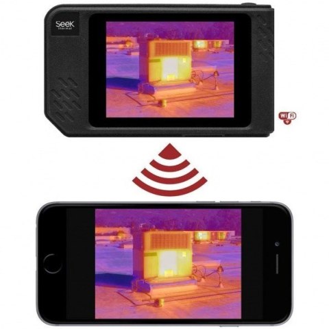 SEEK THERMAL KAMERA TERMOWIZYJNA SHOT PRO Z TECHNOLOGIĄ POPRAWY OBRAZU SEEK FUSION, WI-FI, 320X240PX, FOV 57ST, SQ-AAA Seek Thermal SEEK THERMAL KAMERA TERMOWIZYJNA SHOT PRO Z TECHNOLOGIĄ POPRAWY OBRAZU SEEK FUSION, WI-FI, 320X240PX, FOV 57ST, SQ-AAA Seek Thermal