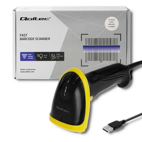 Skaner kodów kreskowych Qoltec 50860 Qoltec Skaner kodów kreskowych Qoltec 50860 Qoltec