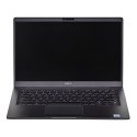 DELL LATITUDE 7400 i7-8665U 16GB 256GB SSD 14" FHD (US QWERTY) carbon Win11pro + zasilacz UŻYWANY Dell