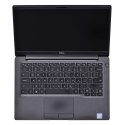 DELL LATITUDE 7400 i7-8665U 16GB 256GB SSD 14" FHD (US QWERTY) carbon Win11pro + zasilacz UŻYWANY Dell