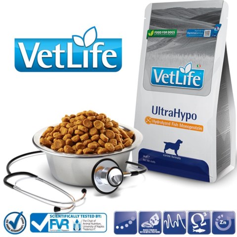 FARMINA Vet Life UltraHypo Canine - sucha karma dla psa - 2 kg Farmina FARMINA Vet Life UltraHypo Canine - sucha karma dla psa - 2 kg Farmina