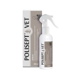JM SANTE POLISEPT VET SPRAY do pielęgnacji ran 200ml JM Sante
