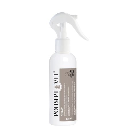 JM SANTE POLISEPT VET SPRAY do pielęgnacji ran 200ml JM Sante JM SANTE POLISEPT VET SPRAY do pielęgnacji ran 200ml JM Sante