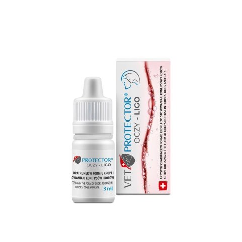 JM SANTE VET PROTECTOR OCZY LIGO krople do oczu 3ml JM Sante JM SANTE VET PROTECTOR OCZY LIGO krople do oczu 3ml JM Sante