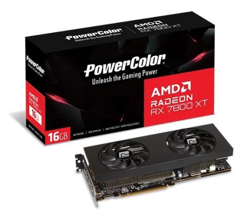 Karta graf. PowerColor RX 7800 XT 16GB GDDR6 PowerColor Karta graf. PowerColor RX 7800 XT 16GB GDDR6 PowerColor