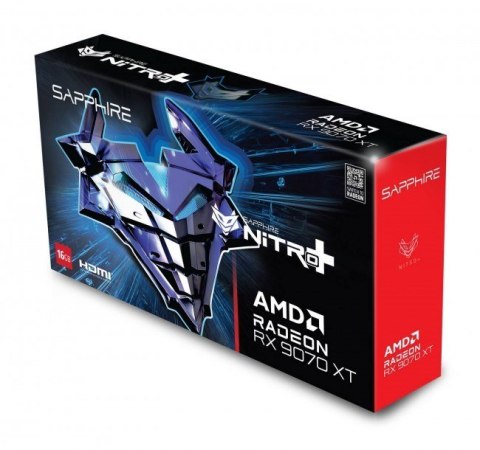 Karta graf. SAPPHIRE NITRO+ RX 9070 XT GAMING OC 16 Sapphire Karta graf. SAPPHIRE NITRO+ RX 9070 XT GAMING OC 16 Sapphire