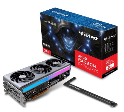Karta graficzna SAPPHIRE Radeon RX 7900 XTX NITRO+ Vapor-X 24GB Sapphire Karta graficzna SAPPHIRE Radeon RX 7900 XTX NITRO+ Vapor-X 24GB Sapphire