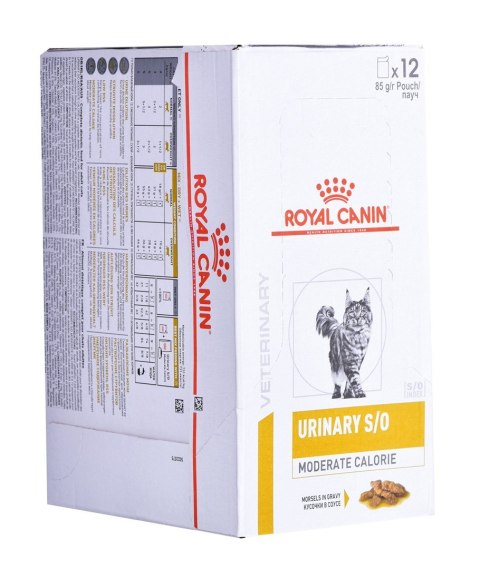ROYAL CANIN Urinary Moderate Calorie - saszetka 12x85g Royal Canin ROYAL CANIN Urinary Moderate Calorie - saszetka 12x85g Royal Canin