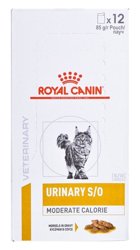 ROYAL CANIN Urinary Moderate Calorie - saszetka 12x85g Royal Canin ROYAL CANIN Urinary Moderate Calorie - saszetka 12x85g Royal Canin