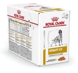 ROYAL CANIN Urinary SO Moderate Calorie - karma dla psów 12 x 100g Royal Canin