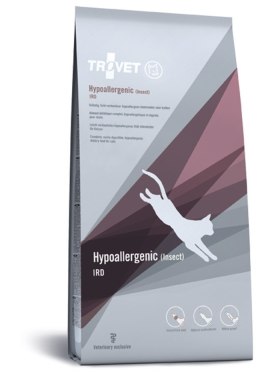 TROVET Hypoallergenic IRD z owadami - sucha karma dla kota - 3 kg TROVET