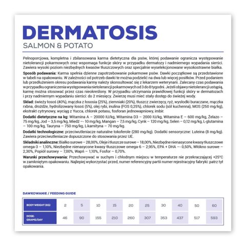 VetExpert Veterinary Diet Dermatosis dog Salmon&Potato 2kg VetExpert VetExpert Veterinary Diet Dermatosis dog Salmon&Potato 2kg VetExpert
