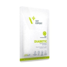 VetExpert Veterinary Diet Diabetic Cat 100g Pouch VetExpert
