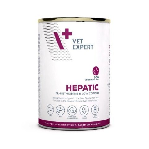 VetExpert Veterinary Diet Hepatic Dog 400g can VetExpert VetExpert Veterinary Diet Hepatic Dog 400g can VetExpert