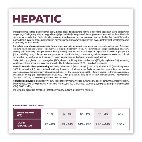 VetExpert Veterinary Diet Hepatic dog 2kg VetExpert VetExpert Veterinary Diet Hepatic dog 2kg VetExpert