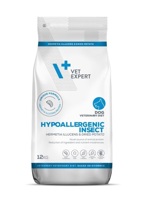 VetExpert Veterinary Diet Hypoallergenic Insect dog 12kg (WYPRZEDAŻ) VetExpert VetExpert Veterinary Diet Hypoallergenic Insect dog 12kg (WYPRZEDAŻ) VetExpert