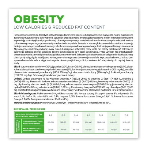 VetExpert Veterinary Diet Obesity Cat 400g VetExpert VetExpert Veterinary Diet Obesity Cat 400g VetExpert