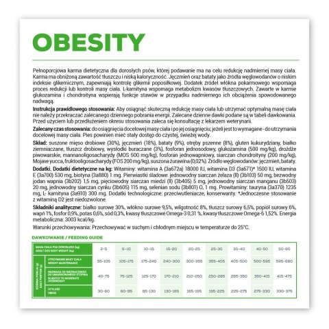 VetExpert Veterinary Diet Obesity Dog 2kg VetExpert VetExpert Veterinary Diet Obesity Dog 2kg VetExpert