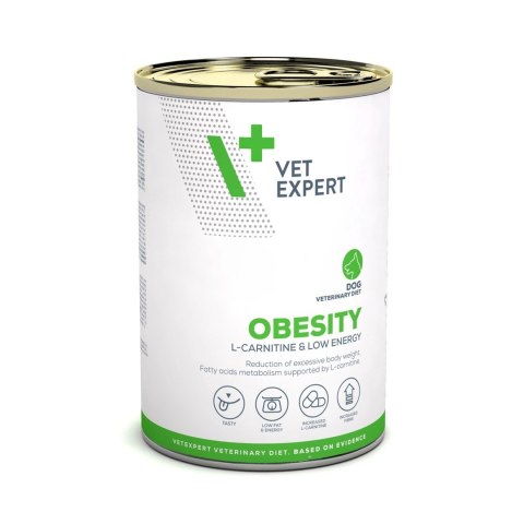 VetExpert Veterinary Diet Obesity Dog 400g can VetExpert