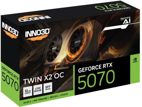 Karta graf. INNO3D GeForce RTX 5070 TWIN X2 OC 12GB INNO3D Karta graf. INNO3D GeForce RTX 5070 TWIN X2 OC 12GB INNO3D