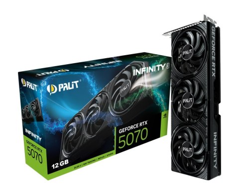Karta graf. Palit RTX 5070 Infinity 3 12GB Palit Karta graf. Palit RTX 5070 Infinity 3 12GB Palit