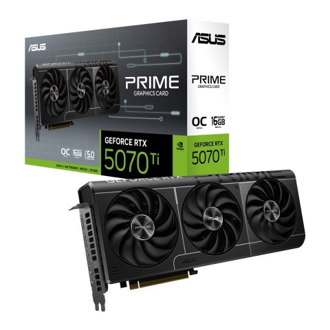 Karta graficzna ASUS PRIME GeForce RTX 5070 Ti OC 16GB ASUS Karta graficzna ASUS PRIME GeForce RTX 5070 Ti OC 16GB ASUS