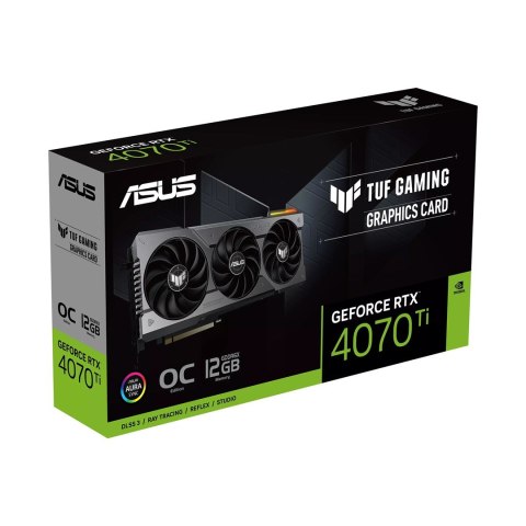 Karta graficzna ASUS TUF Gaming GeForce RTX 4070 Ti 12GB GDDR6X OC Edition (WYPRZEDAŻ) ASUS Karta graficzna ASUS TUF Gaming GeForce RTX 4070 Ti 12GB GDDR6X OC Edition (WYPRZEDAŻ) ASUS