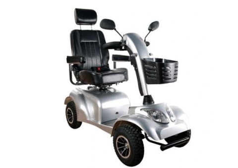 Skuter inwalidzki elektryczny CruiserII srebrny MDH Skuter inwalidzki elektryczny CruiserII srebrny MDH