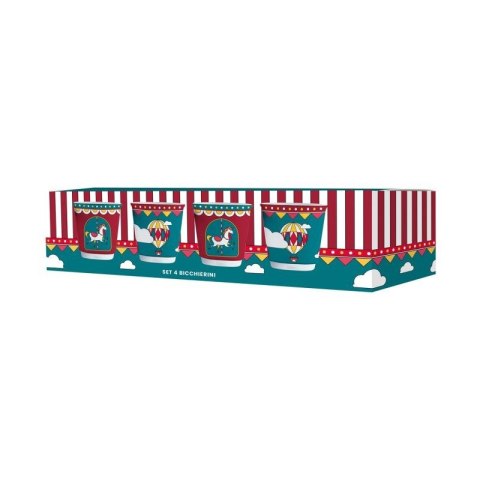 Bialetti zestaw 4 filiżanek do espresso Winter Wonderland BIALETTI Bialetti zestaw 4 filiżanek do espresso Winter Wonderland BIALETTI