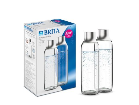 Butelka Brita sodaTRIO (2 szt., szklane) BRITA Butelka Brita sodaTRIO (2 szt., szklane) BRITA