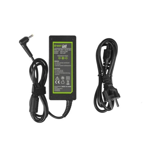 GREEN CELL PRO ZASILACZ AD123P DO LENOVO 65W / 20V 3.25A / 4.0MM-1.7MM Green Cell GREEN CELL PRO ZASILACZ AD123P DO LENOVO 65W / 20V 3.25A / 4.0MM-1.7MM Green Cell