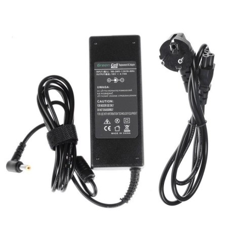 GREEN CELL ZASILACZ AD02P ACER 19V 4.74A 90W Green Cell GREEN CELL ZASILACZ AD02P ACER 19V 4.74A 90W Green Cell