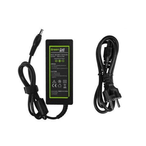 GREEN CELL ZASILACZ AD20P SAMSUNG 19V 3.16A 60W Green Cell GREEN CELL ZASILACZ AD20P SAMSUNG 19V 3.16A 60W Green Cell