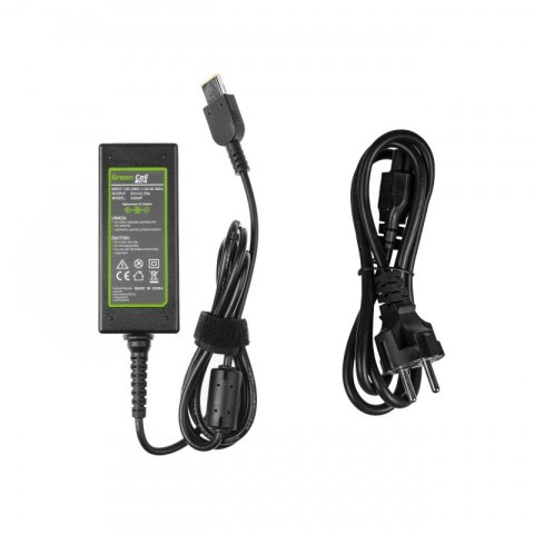 GREEN CELL ZASILACZ AD64P LENOVO 20V 2.25A 40W Green Cell GREEN CELL ZASILACZ AD64P LENOVO 20V 2.25A 40W Green Cell
