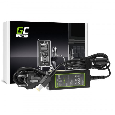 GREEN CELL ZASILACZ AD64P LENOVO 20V 2.25A 40W Green Cell GREEN CELL ZASILACZ AD64P LENOVO 20V 2.25A 40W Green Cell